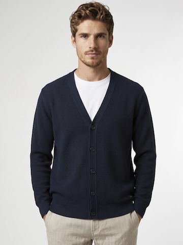 PIERRE CARDIN Strickjacke in Blau: Vorderseite