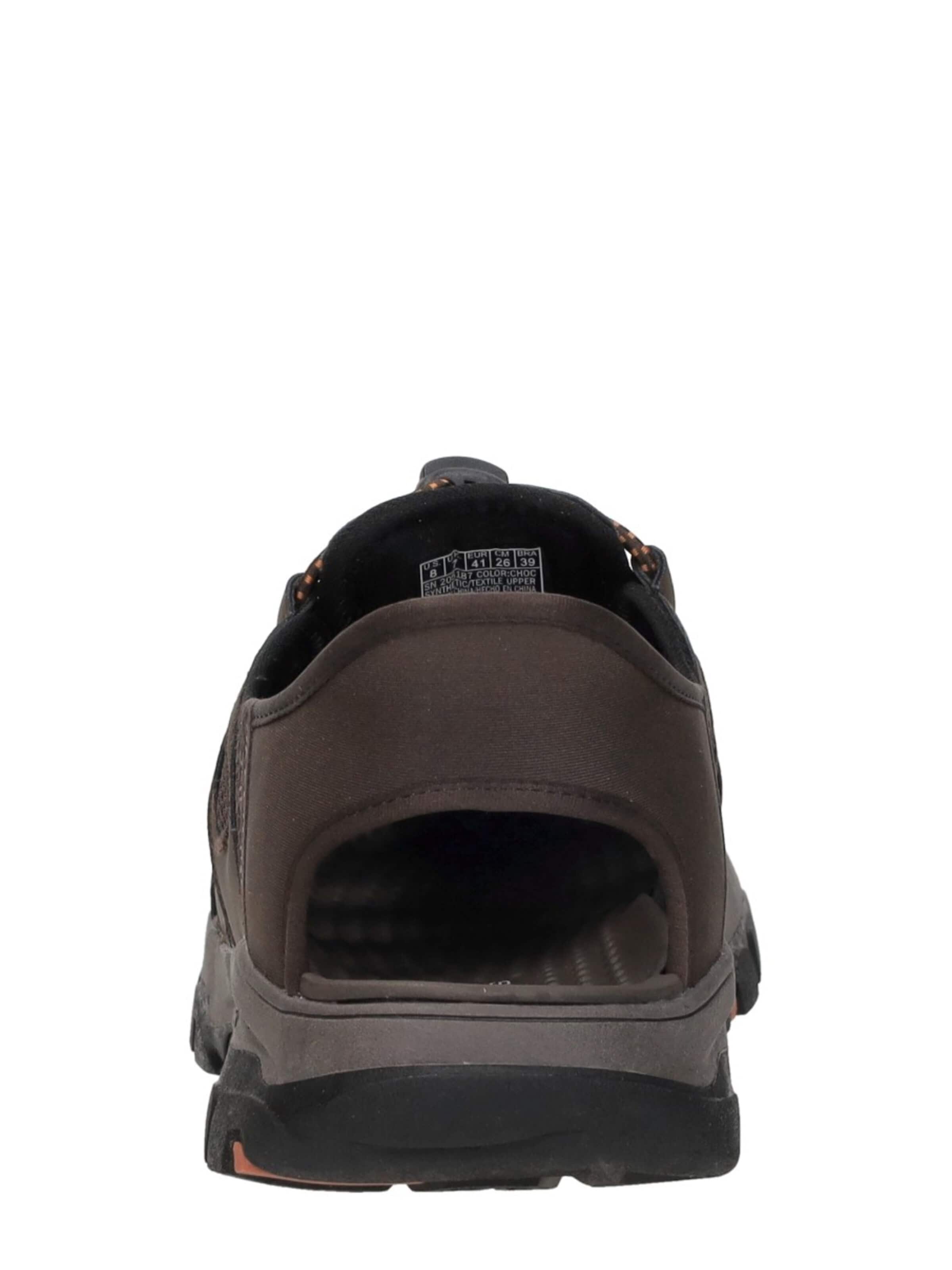SKECHERS Sandalen 'Slip-Ins: Relaxed Fit' in Bruin
