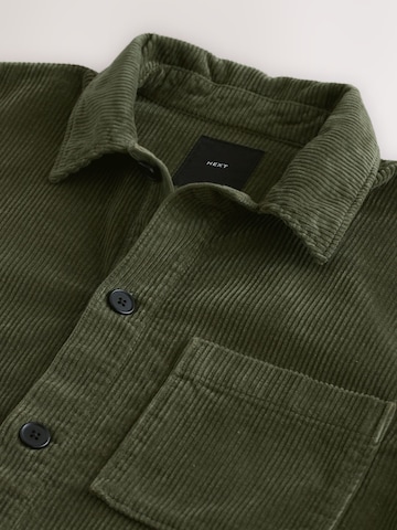Next Regular fit Button Up Shirt in Green