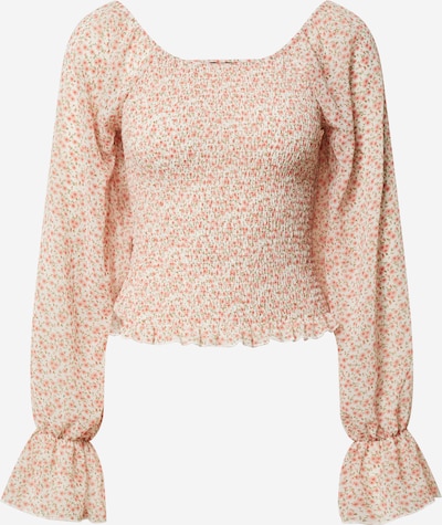 Rut & Circle Bluse 'EMILIA' in oliv / pitaya / altrosa / weiß, Produktansicht