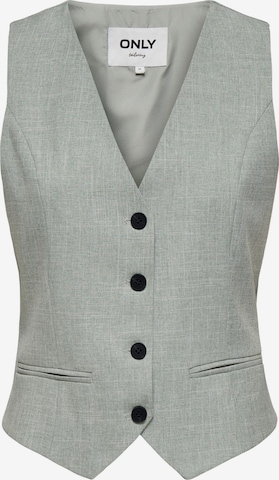 Gilet 'ONLLINDA' ONLY en vert : devant
