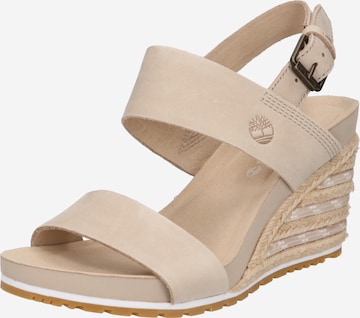 TIMBERLAND Sandals 'Capri Sunset' in Beige: front