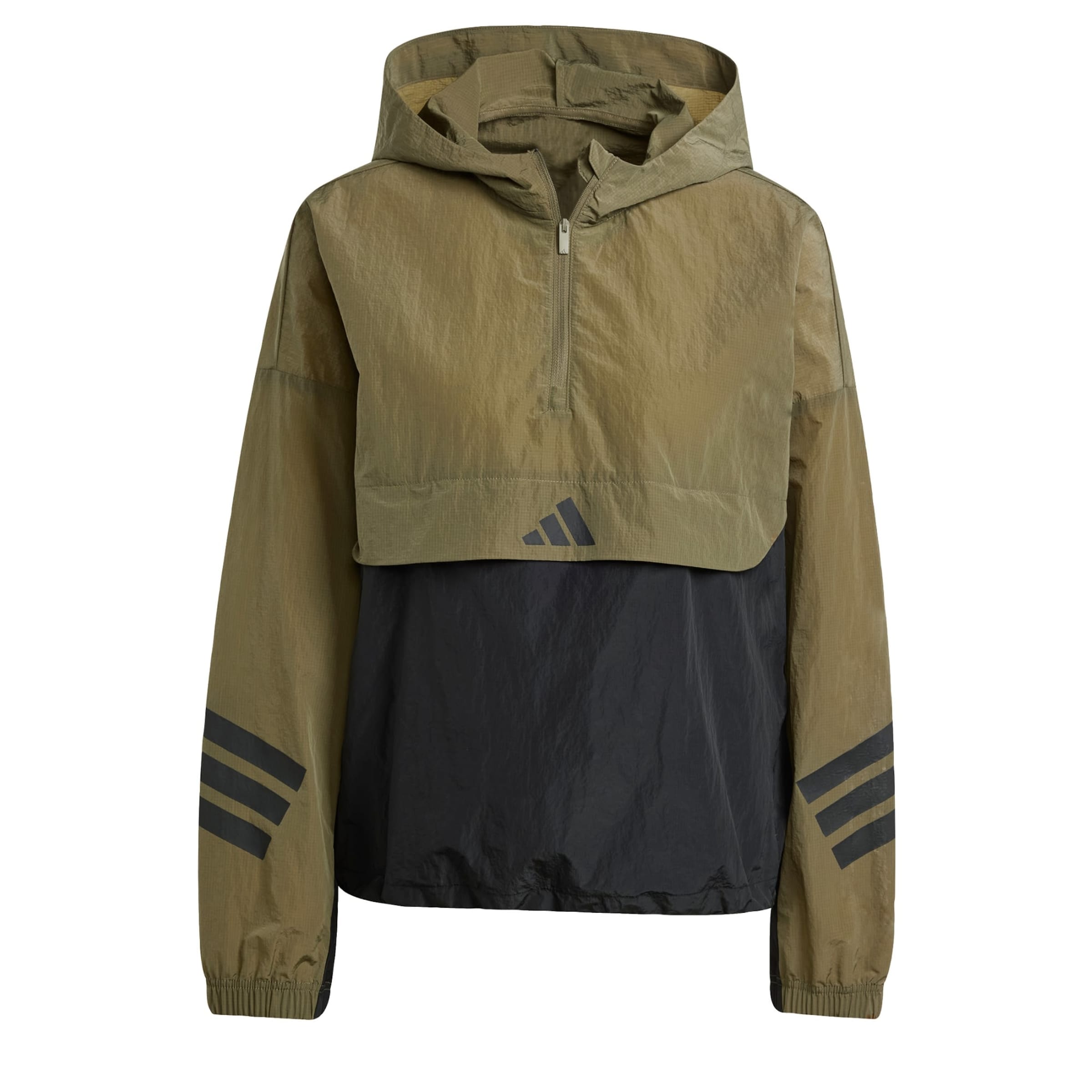 Geacă sport 'Future Icons' de la ADIDAS SPORTSWEAR pe verde: față