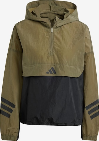 ADIDAS SPORTSWEAR Спортивная куртка 'Future Icons' в Зеленый: спереди