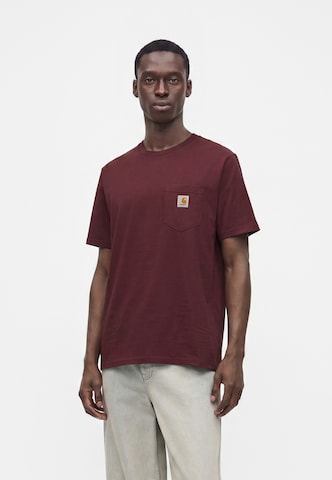 Carhartt WIP Majica | rdeča barva: sprednja stran