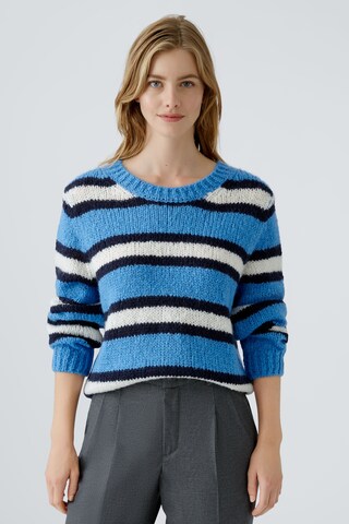 Pull-over OUI en bleu : devant