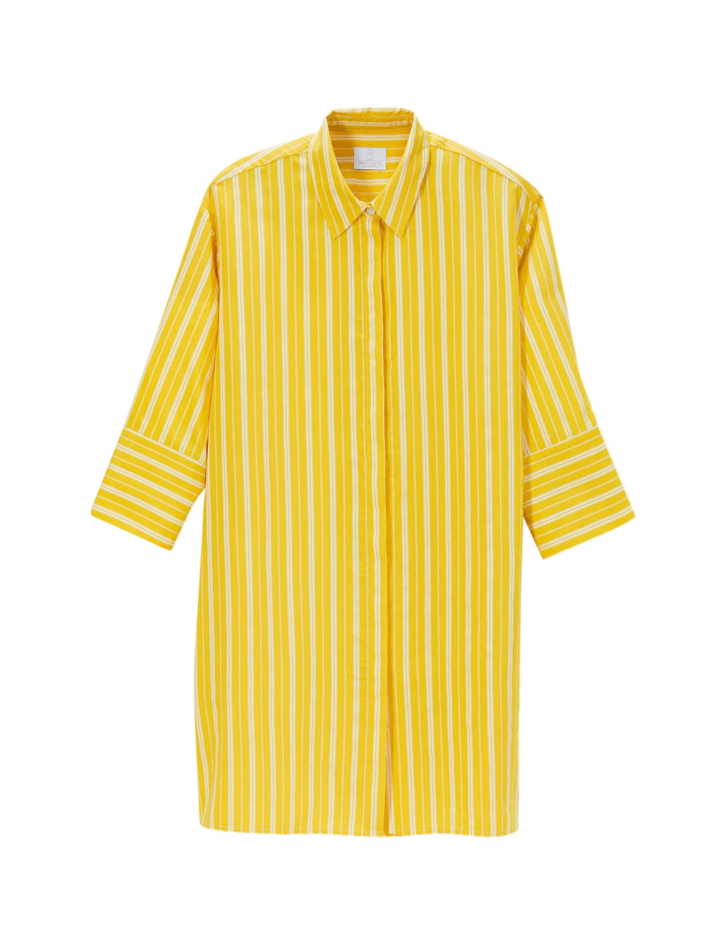 Chemisier MADELEINE en jaune : devant