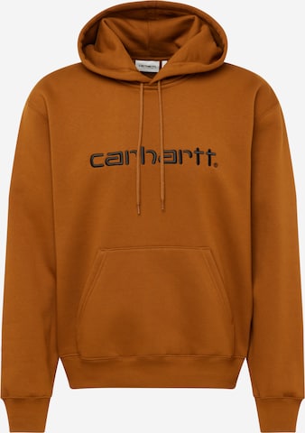Carhartt WIP - Sweatshirt em castanho: frente