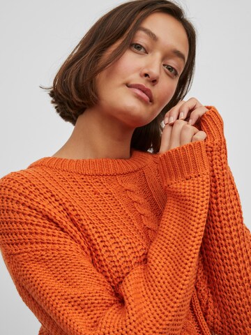 VILA Sweater 'KANA' in Orange