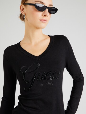 GUESS Pullover 'MEGAN' in Schwarz