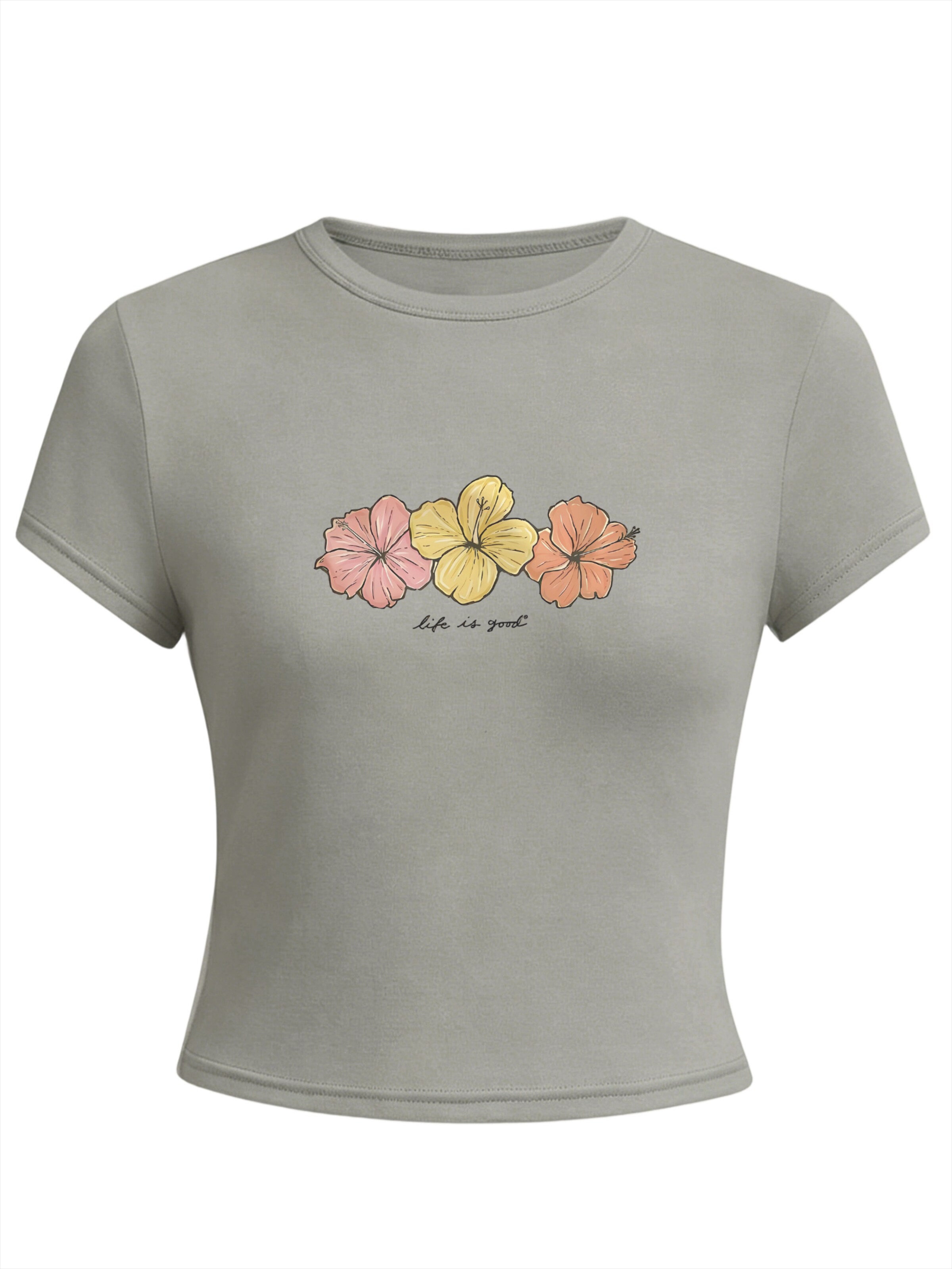 GORHEY Shirt in Grijs: voorkant