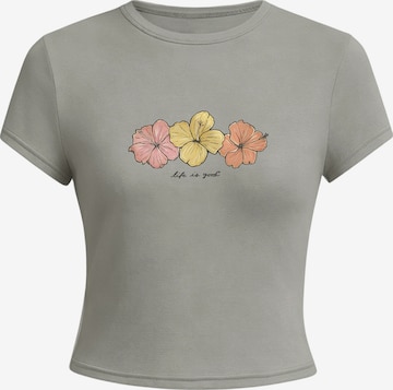 GORHEY Shirt in Grijs: voorkant