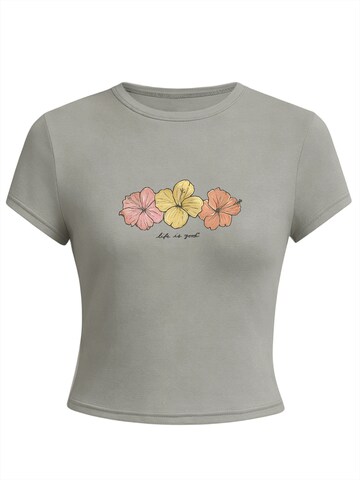 GORHEY Shirt‌ in Grau: Vorderseite