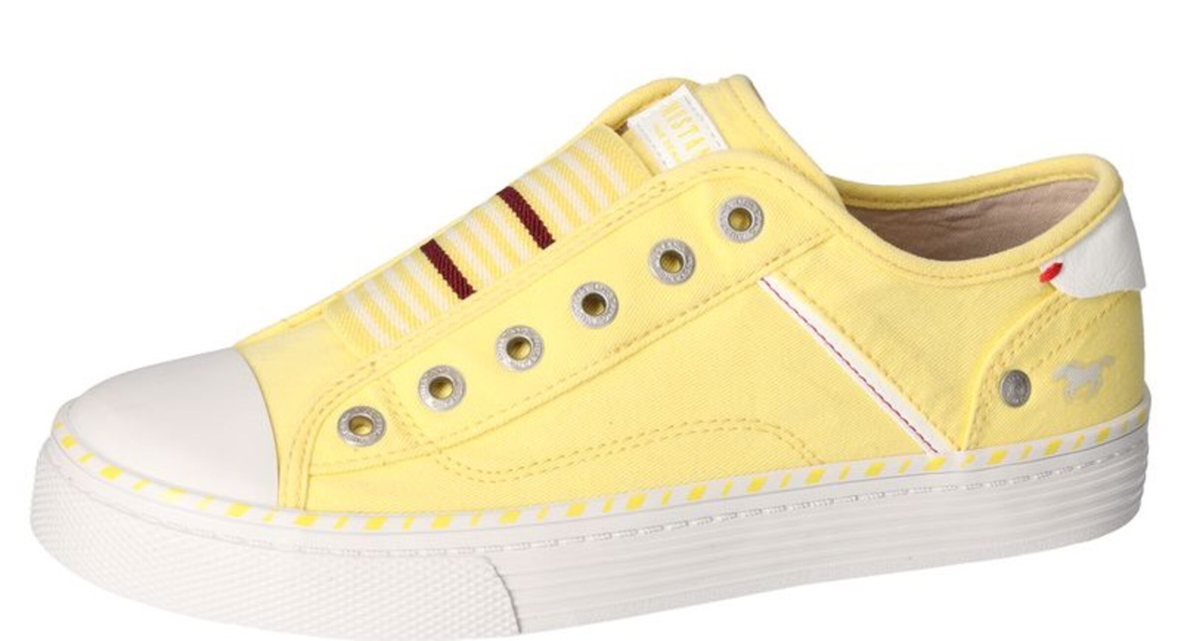 MUSTANG Sneaker in Gelb: Vorderseite