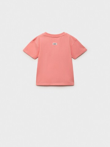 MANGO KIDS Tričko 'SNCAR' – oranžová