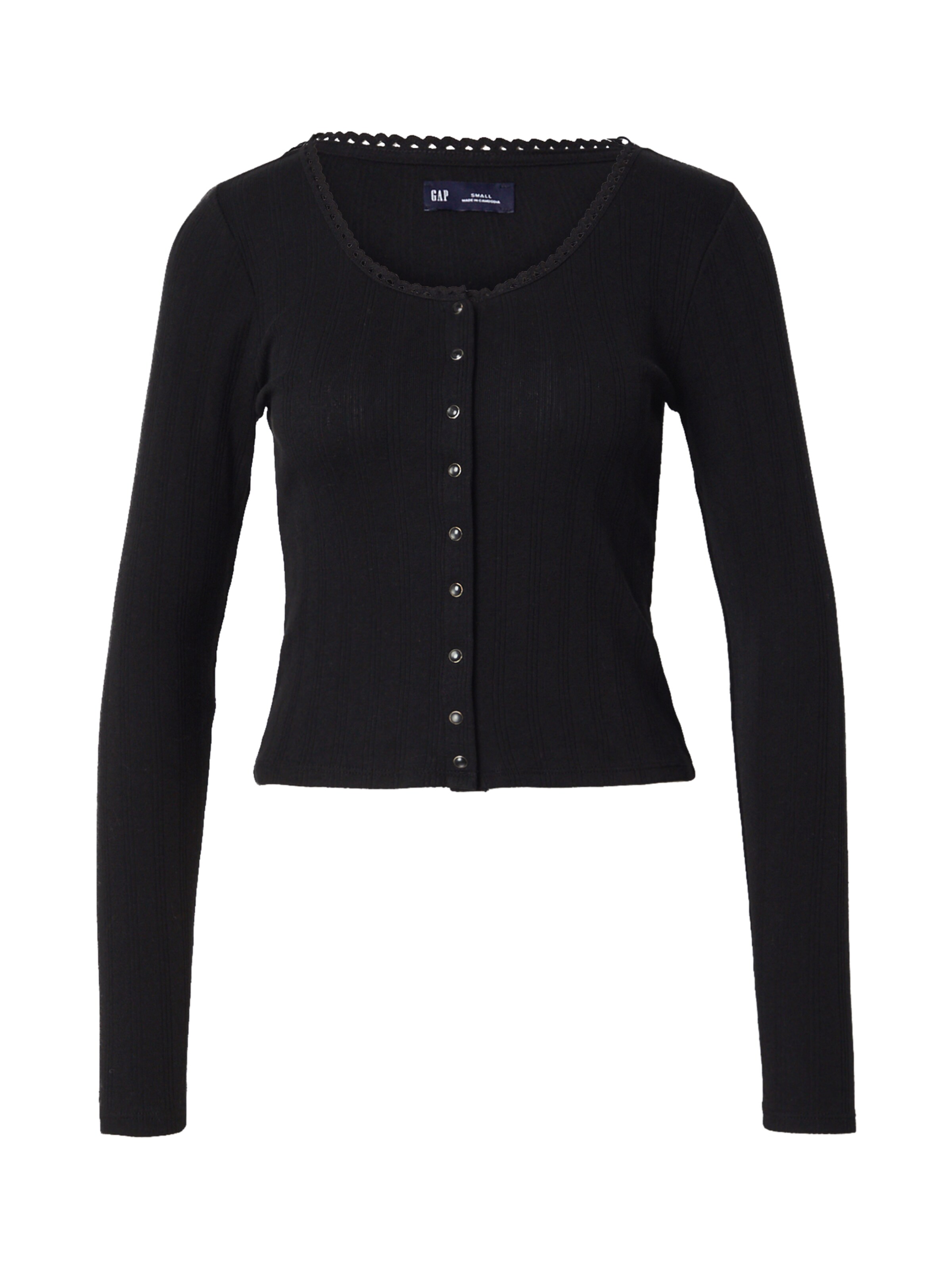 GAP Koszulka w kolorze czarny: przód