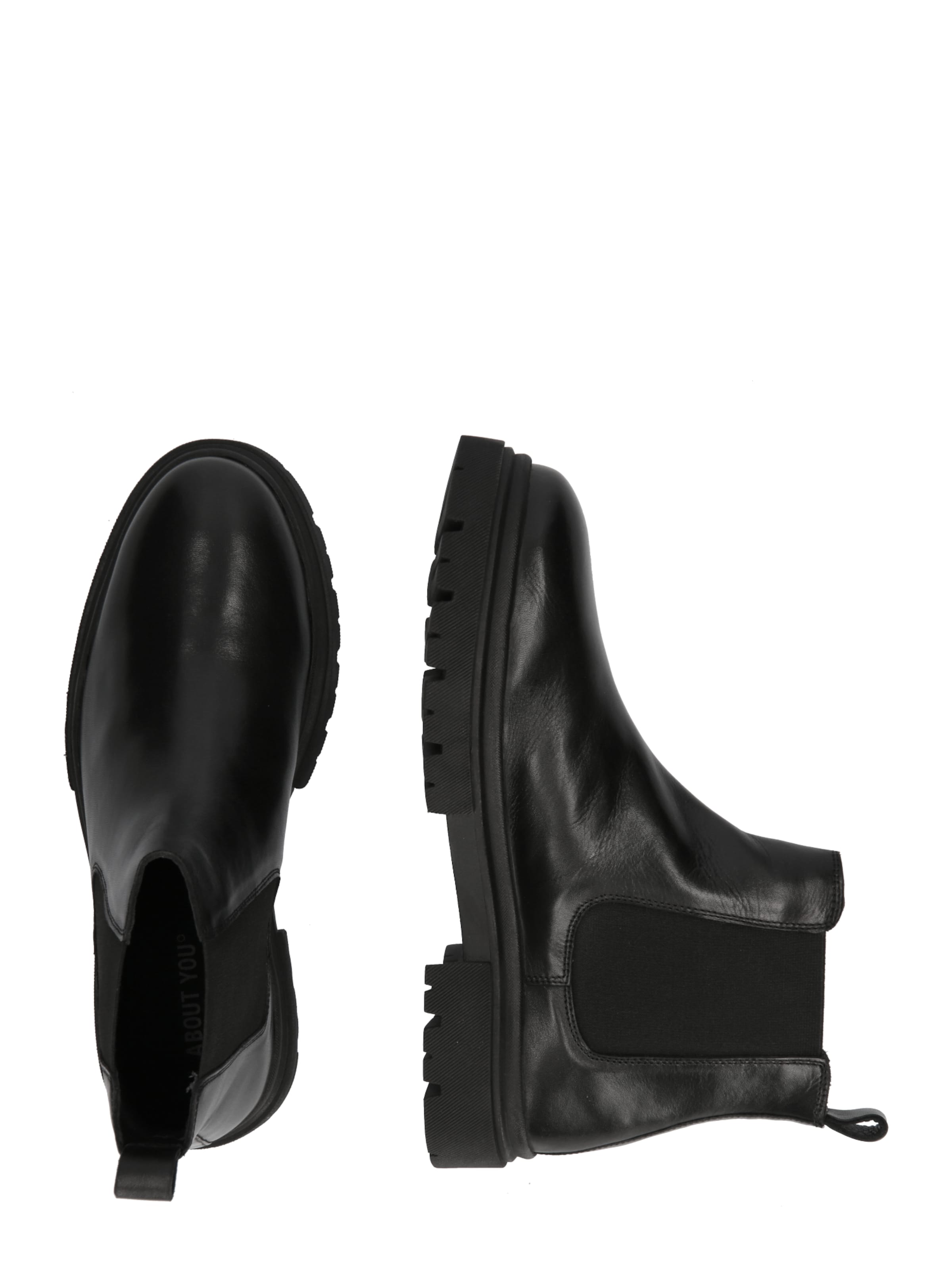 ABOUT YOU - Botas Chelsea 'Hermann' en negro