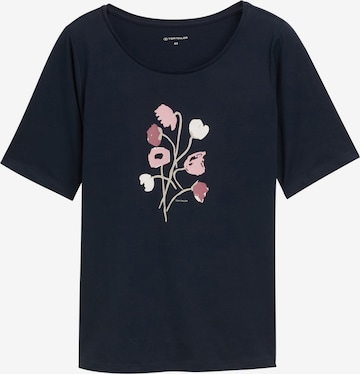 Tom Tailor Women + Shirt in Blue: front