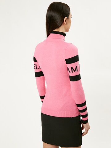 Influencer Sweter w kolorze różowy