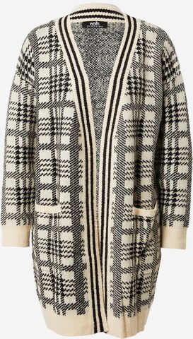 Cardigan Wallis en beige : devant