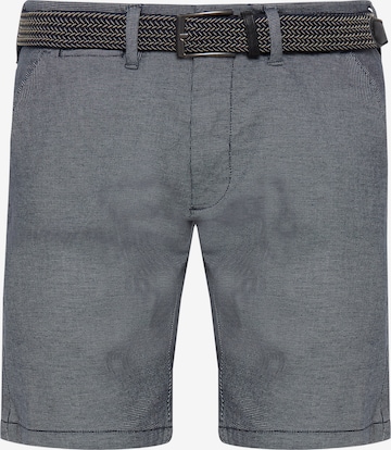 INDICODE JEANS Chino 'Lozano' in Grijs: voorkant