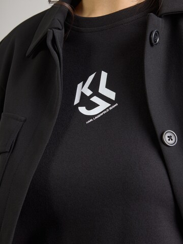 Tricou de la KARL LAGERFELD JEANS pe negru