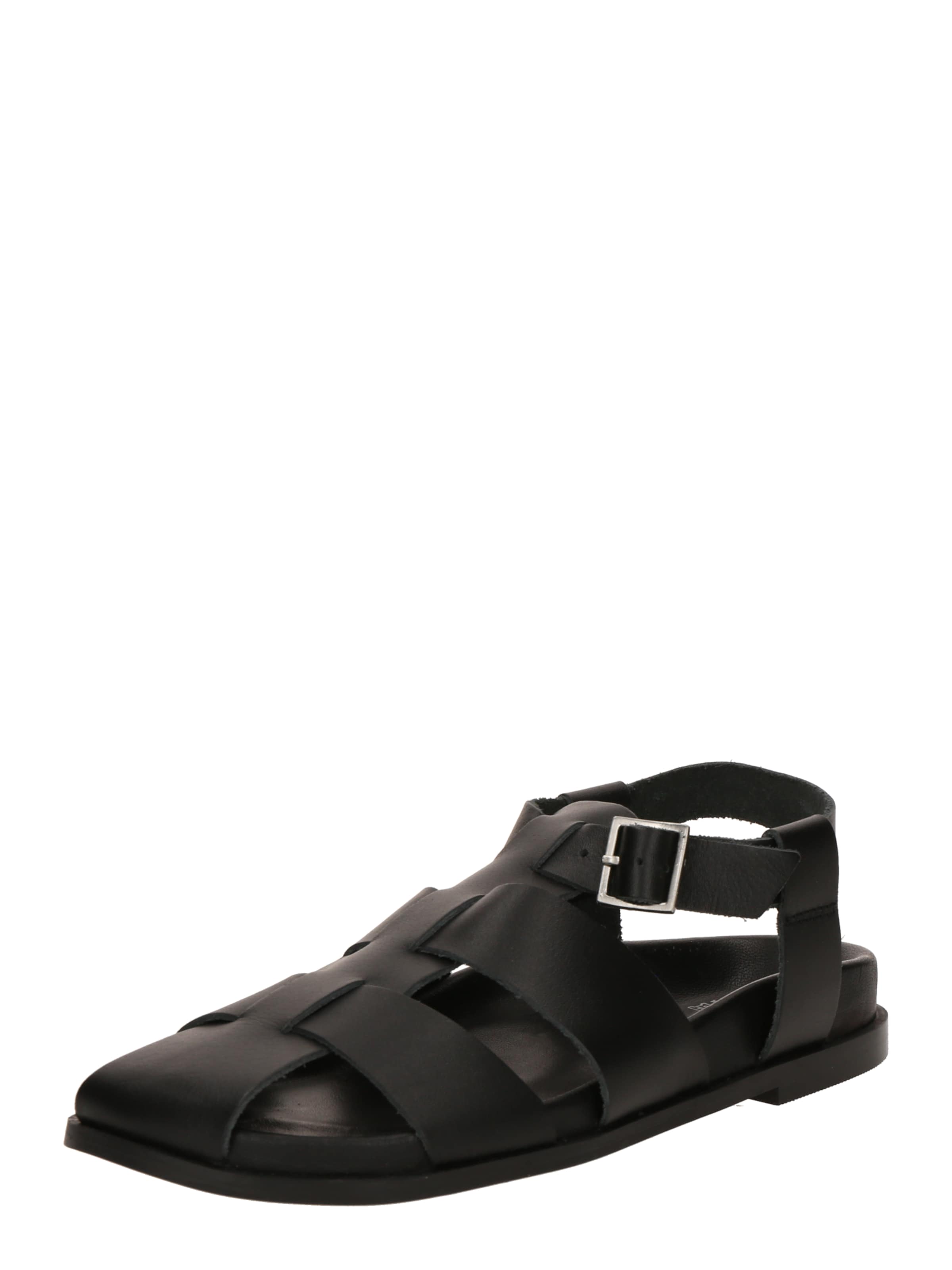 BRONX Sandale 'Yla-Na' in Schwarz: Vorderseite