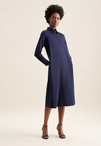 SEIDENSTICKER Blousejurk 'Schwarze Rose' in Blauw