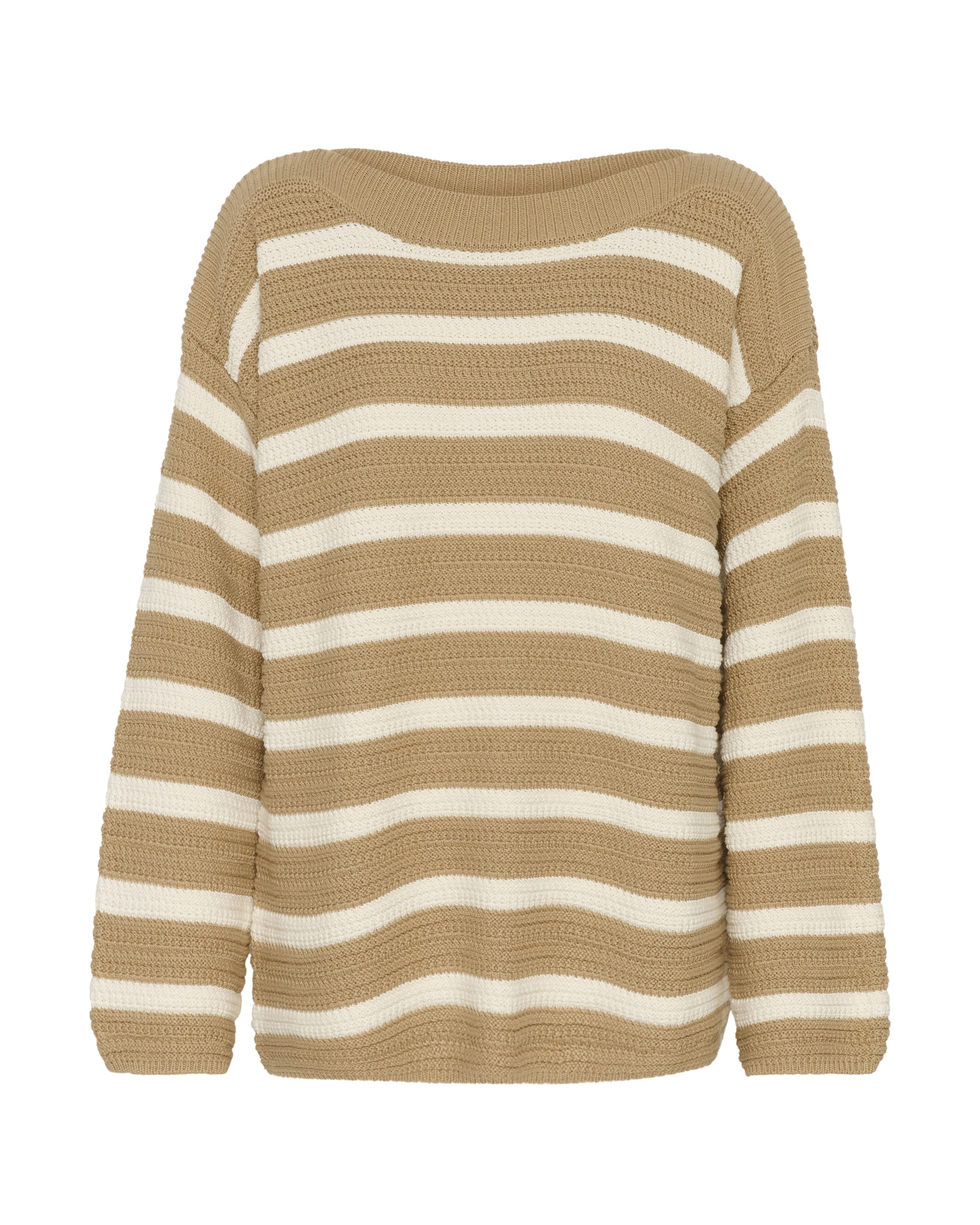 SOAKED IN LUXURY Pullover 'SLSusanna' i beige: forside