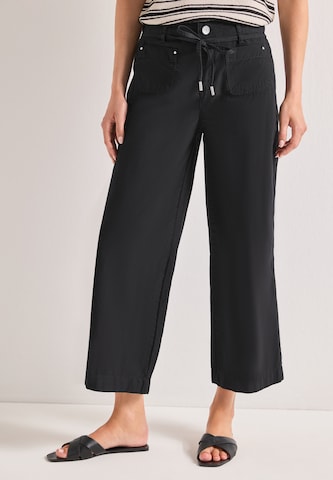 STREET ONE Regular Pants in Black