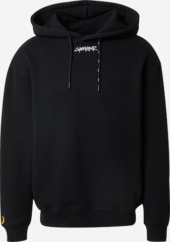 About You x Cyberkongz Sweatshirt 'Ali' in Black: front