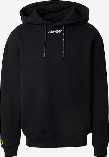 About You x Cyberkongz Hoodie 'Ali' in schwarz, Produktansicht