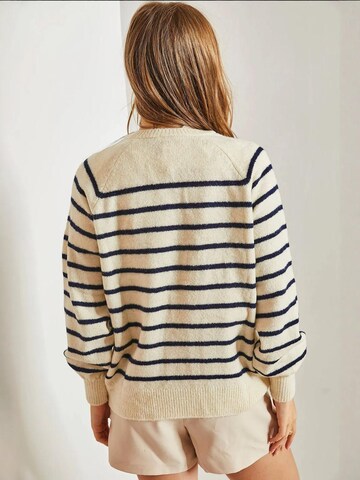 Bianco Lucci Sweater in Beige
