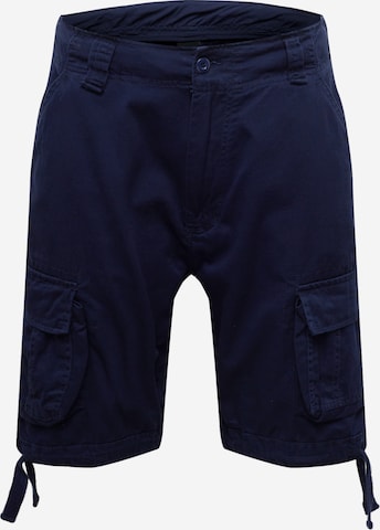 Regular Pantalon cargo Brandit en bleu : devant