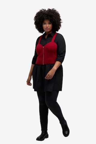 Cardigan Ulla Popken en rouge