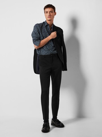 Coupe slim Pantalon chino 'Delon' SELECTED HOMME en noir