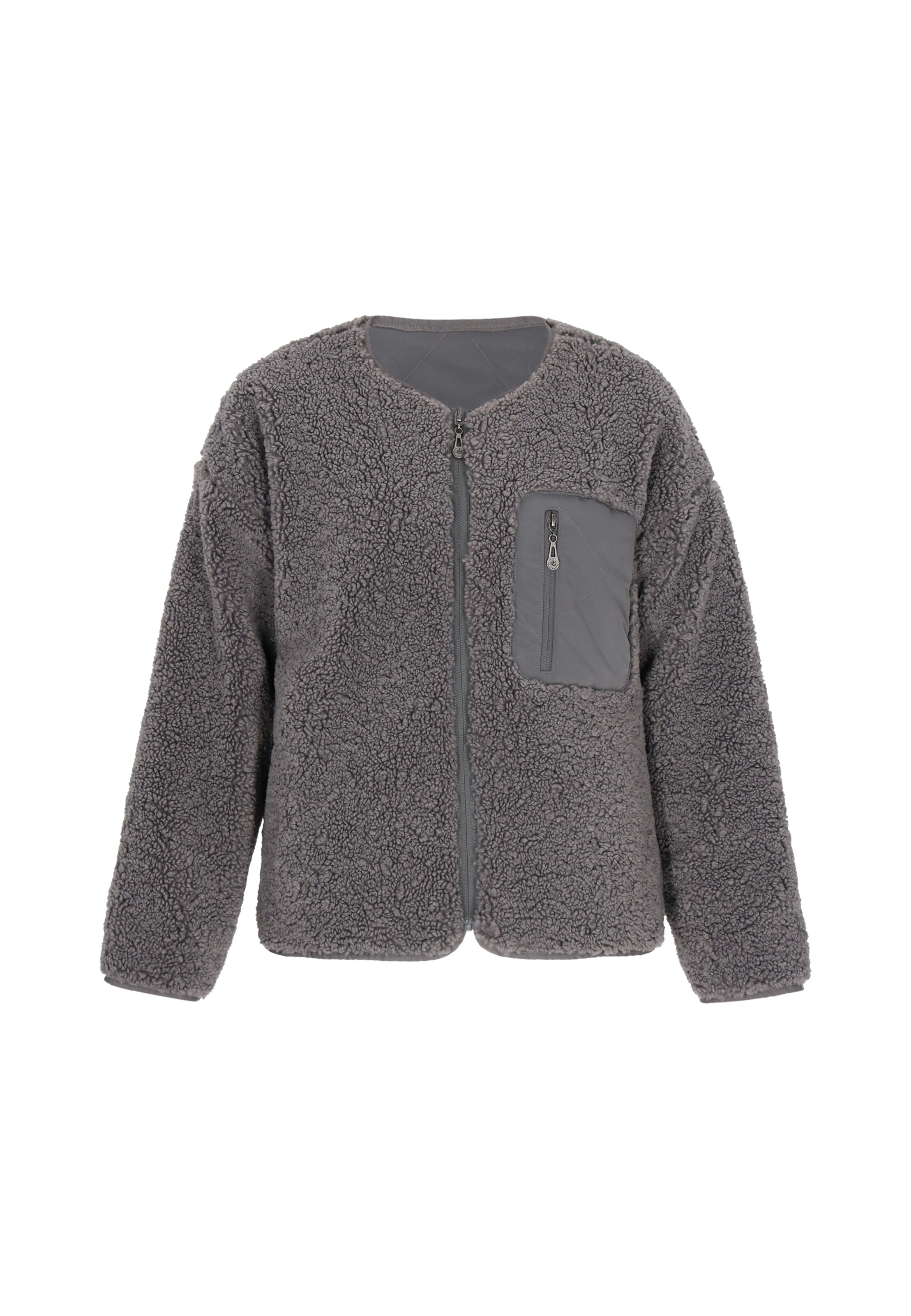 Yuka Between-season jacket in Grey: front