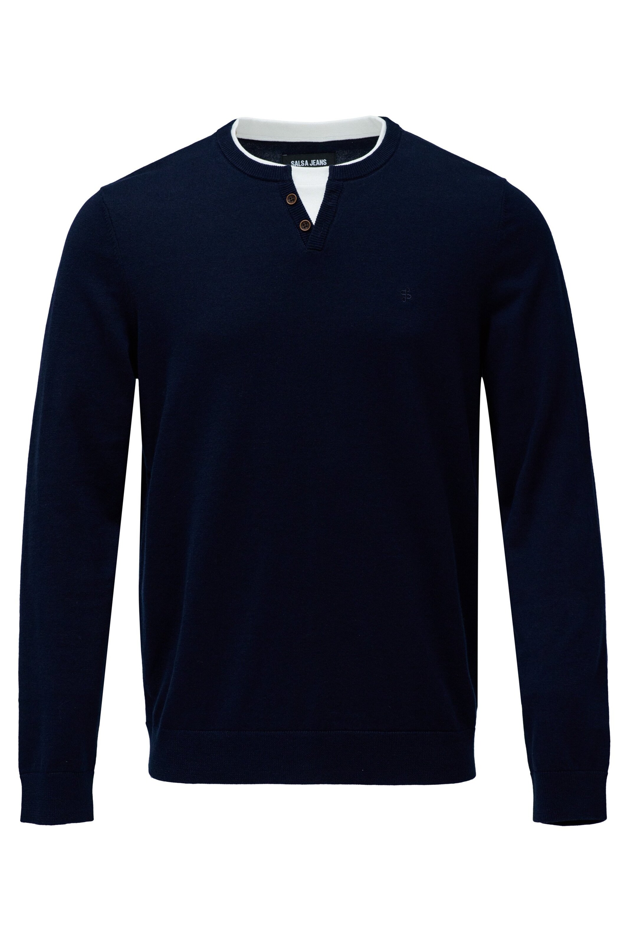 Salsa Jeans Pullover in Blau: Vorderseite