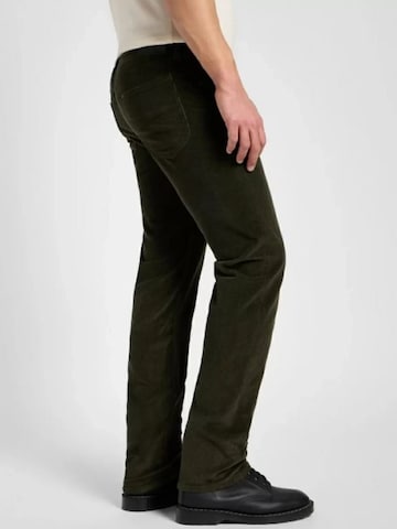 Lee Regular Trousers 'DAREN ZIP FLY BLACK 112365814' in Green