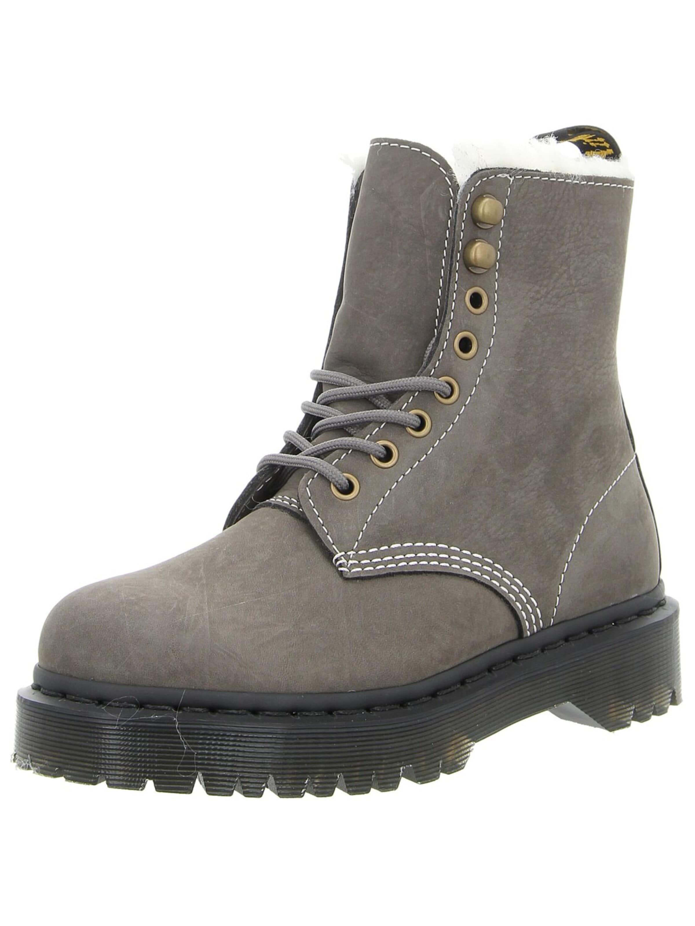 Dr. Martens Schnürstiefel‌‌‌‌‌‌‌‌‌ in Grau: Vorderseite