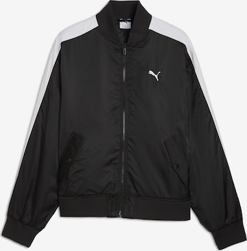 Veste mi-saison 'T7' PUMA en noir : devant