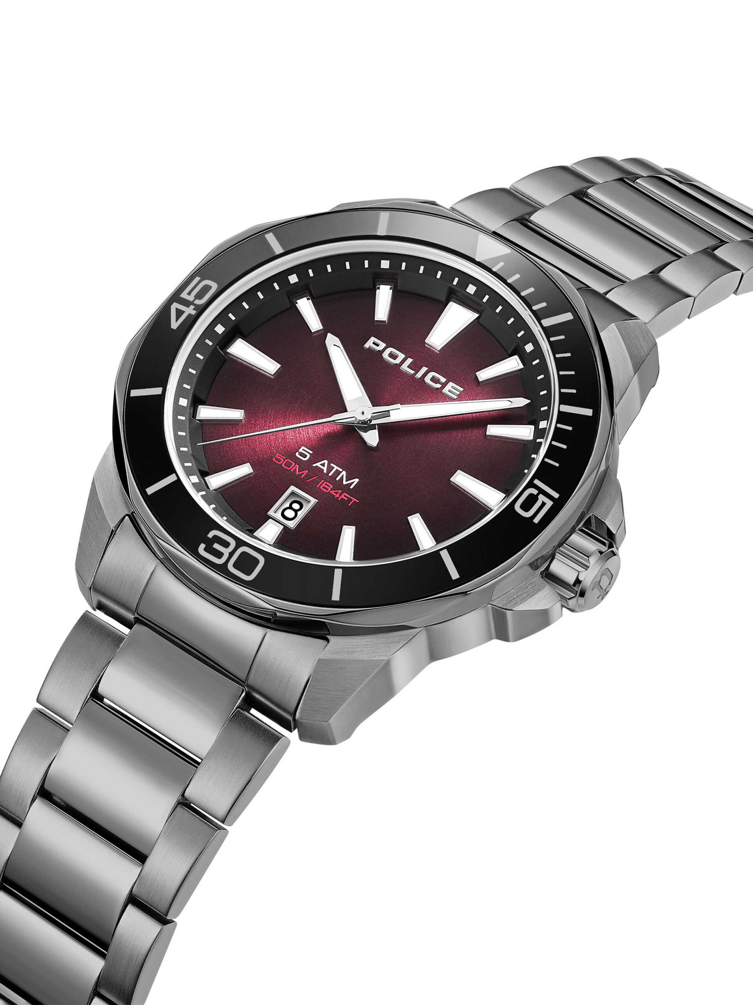 POLICE Analog watch 'Thornton' in Black