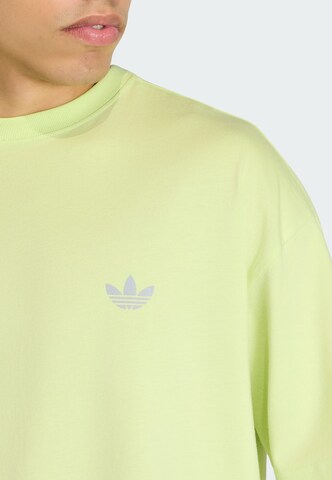 ADIDAS ORIGINALS Shirt 'Trefoil Essentials' in Yellow