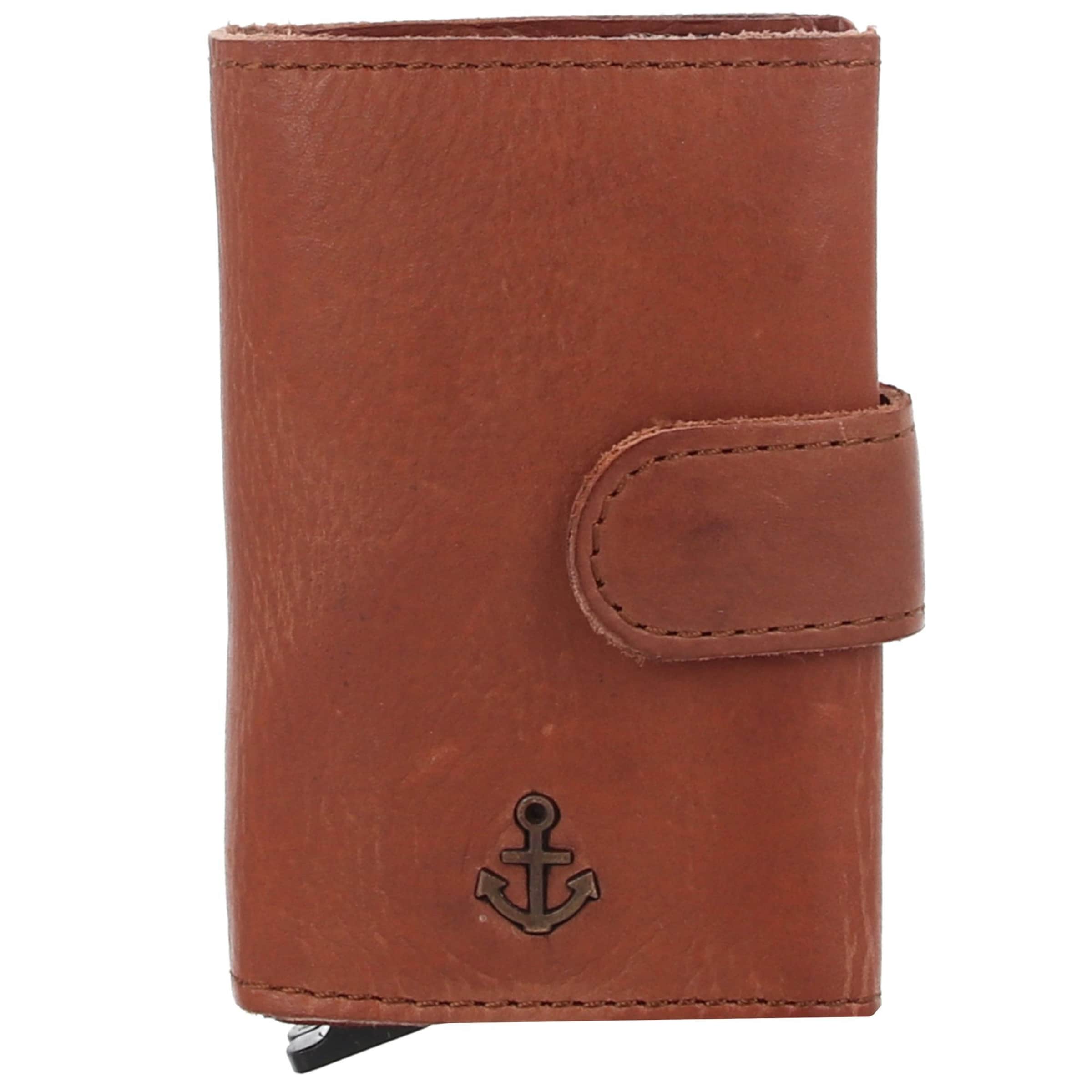 Harbour 2nd Wallet 'Robin' in Brown: front