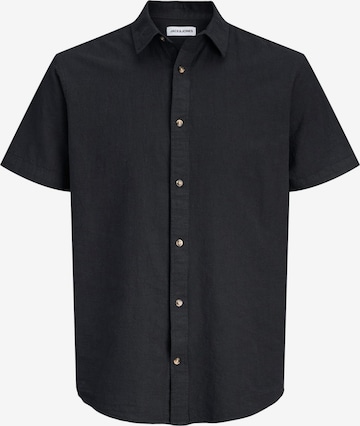 juoda JACK & JONES Standartinis modelis Marškiniai 'summer': priekis