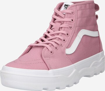 Baskets hautes 'UA Sentry SK8-Hi' VANS en rose : devant