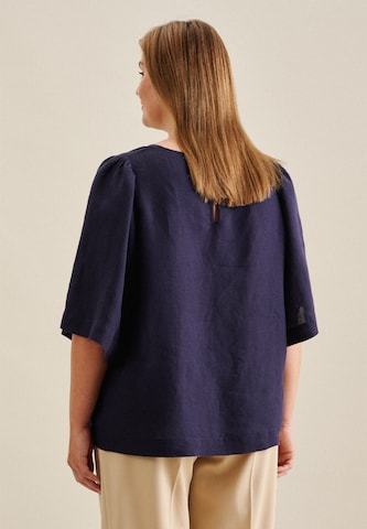 SEIDENSTICKER Bluse in Blau