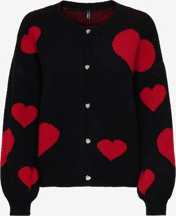 juoda ONLY Kardiganas 'ONLLove': priekis