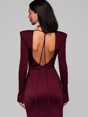 Ombre Avondjurk in Rood