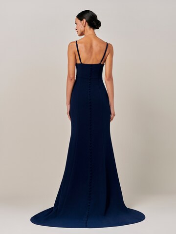BWLDR Dress 'JOSEFINA' in Blue: back